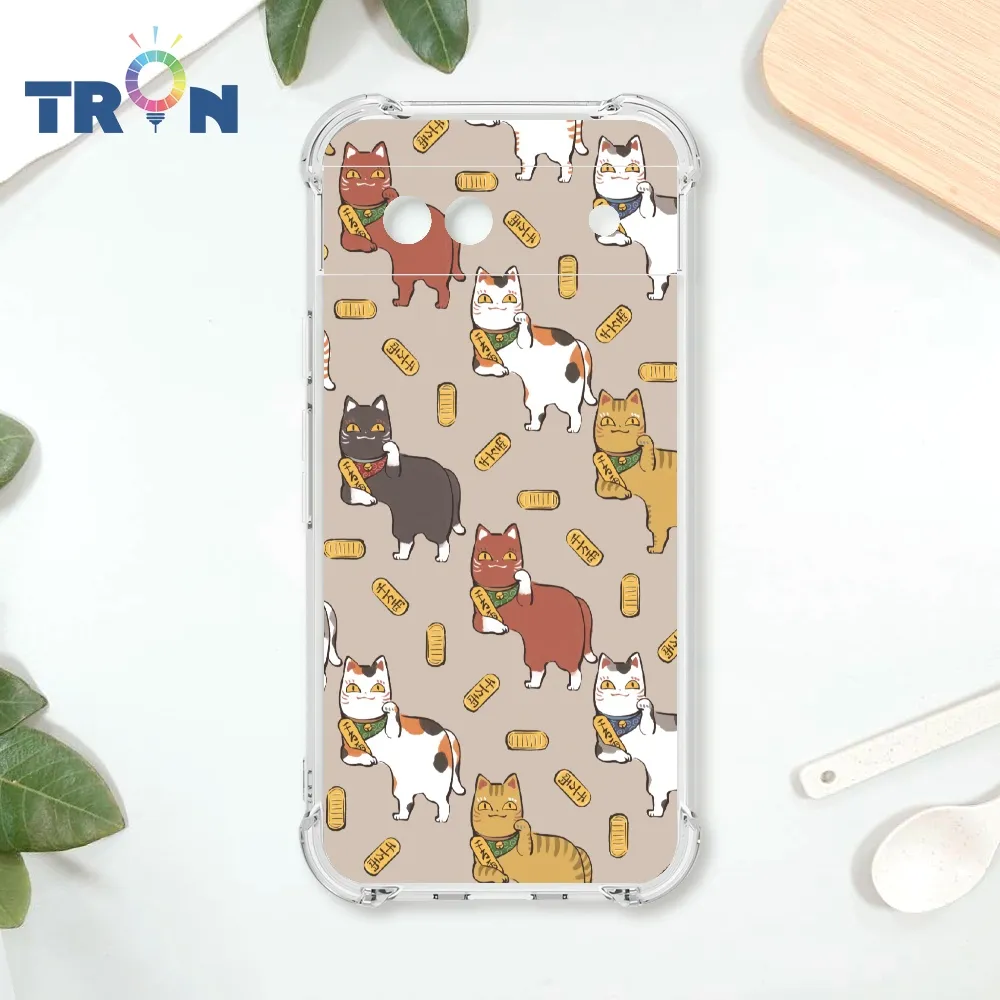 TRON GOOGLE Pixel 8A 俄羅斯方塊招財貓-長貓來襲 四角防摔殼 手機殼 歷史價格詳細信息