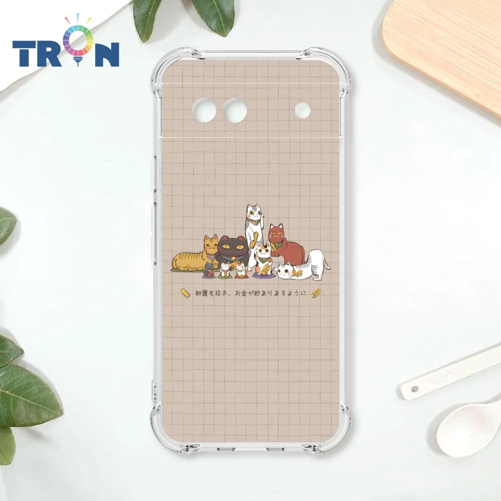 TRON GOOGLE Pixel 8A 俄羅斯方塊招財貓-長貓來襲 四角防摔殼 手機殼 歷史價格詳細信息