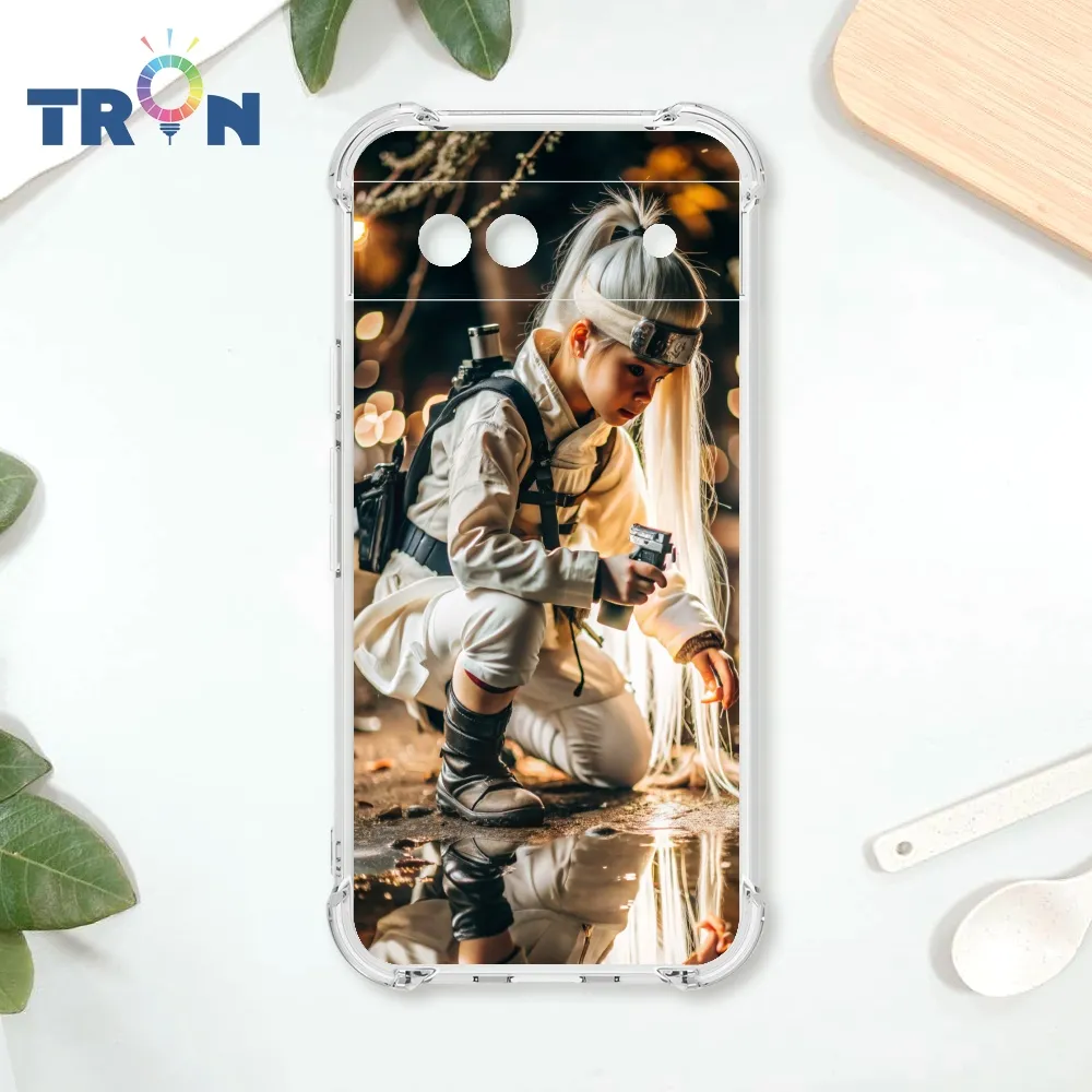 TRON GOOGLE Pixel 8A 手繪簡約方格紋A款  載具 四角防摔殼 手機殼 歷史價格詳細信息