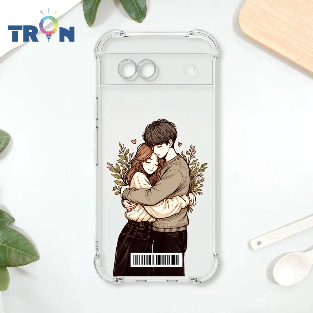 TRON GOOGLE Pixel 8A 情侶深情擁抱彩色背景系列 四角防摔殼 手機殼 歷史價格詳細信息