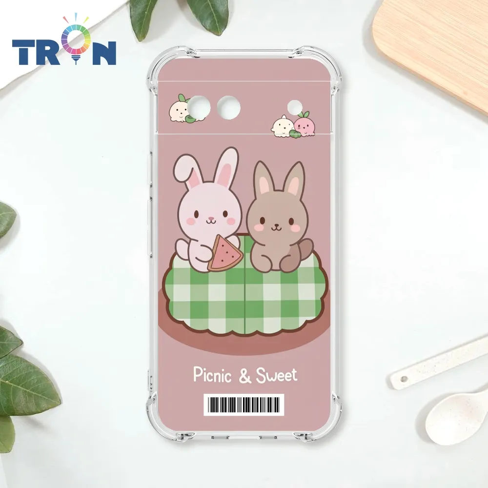 TRON GOOGLE Pixel 8A 兔子可愛動作排排系列  載具 四角防摔殼 手機殼 歷史價格詳細信息