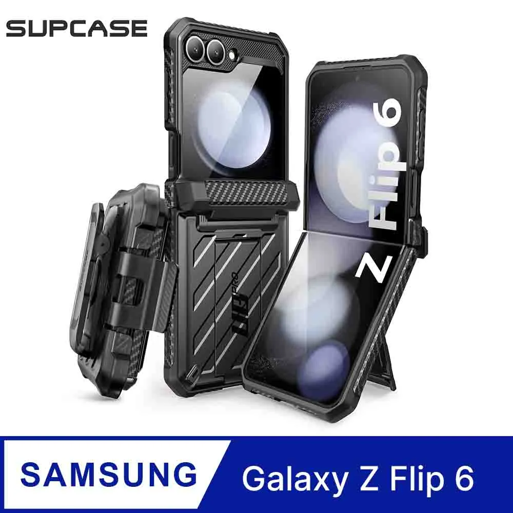 SUPCASE Galaxy S24 Ultra(6.8吋)抗震防摔支架保護殼(黑: 含螢幕防護膜、夾扣套) 歷史價格詳細信息