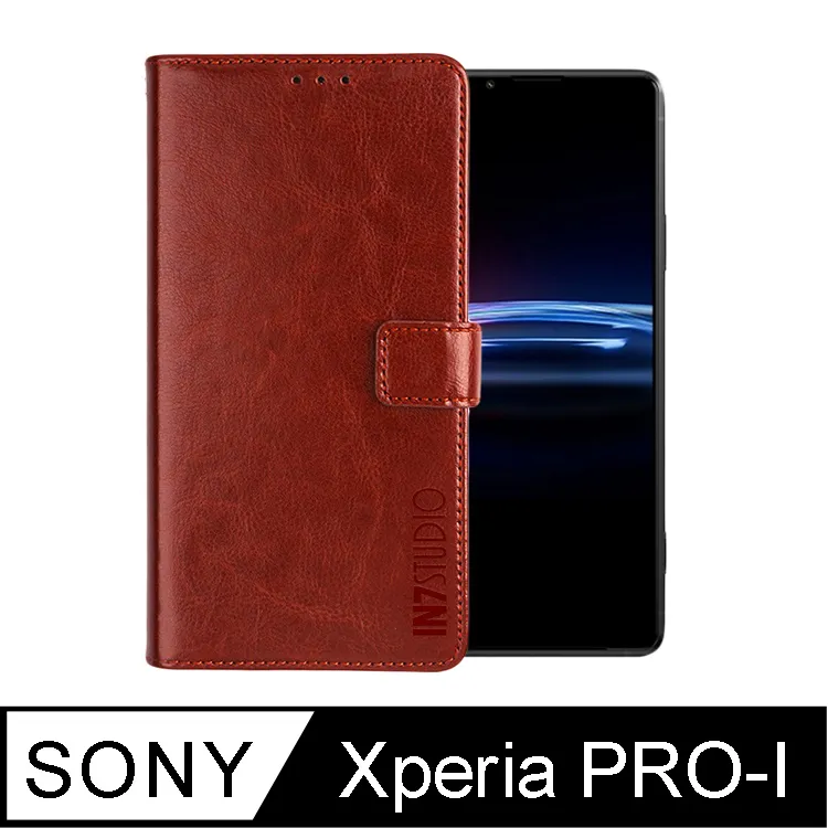 IN7 瘋馬紋 SONY Xperia 10 III (6吋) 錢包式 磁扣側掀PU皮套 吊飾孔 手機皮套保護殼 歷史價格詳細信息