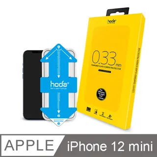 hoda iPhone 12 mini 5.4吋 全透明滿版玻璃保護貼 0.33mm 歷史價格詳細信息