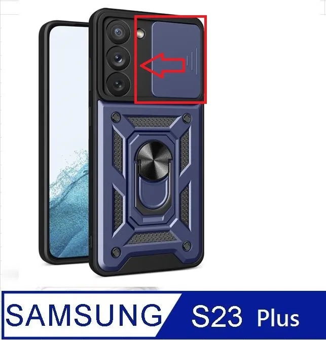 Samsung Galaxy S23 順甲推窗護鏡頭支架收納吸磁 手機殼  保護殼 保護套 歷史價格詳細信息