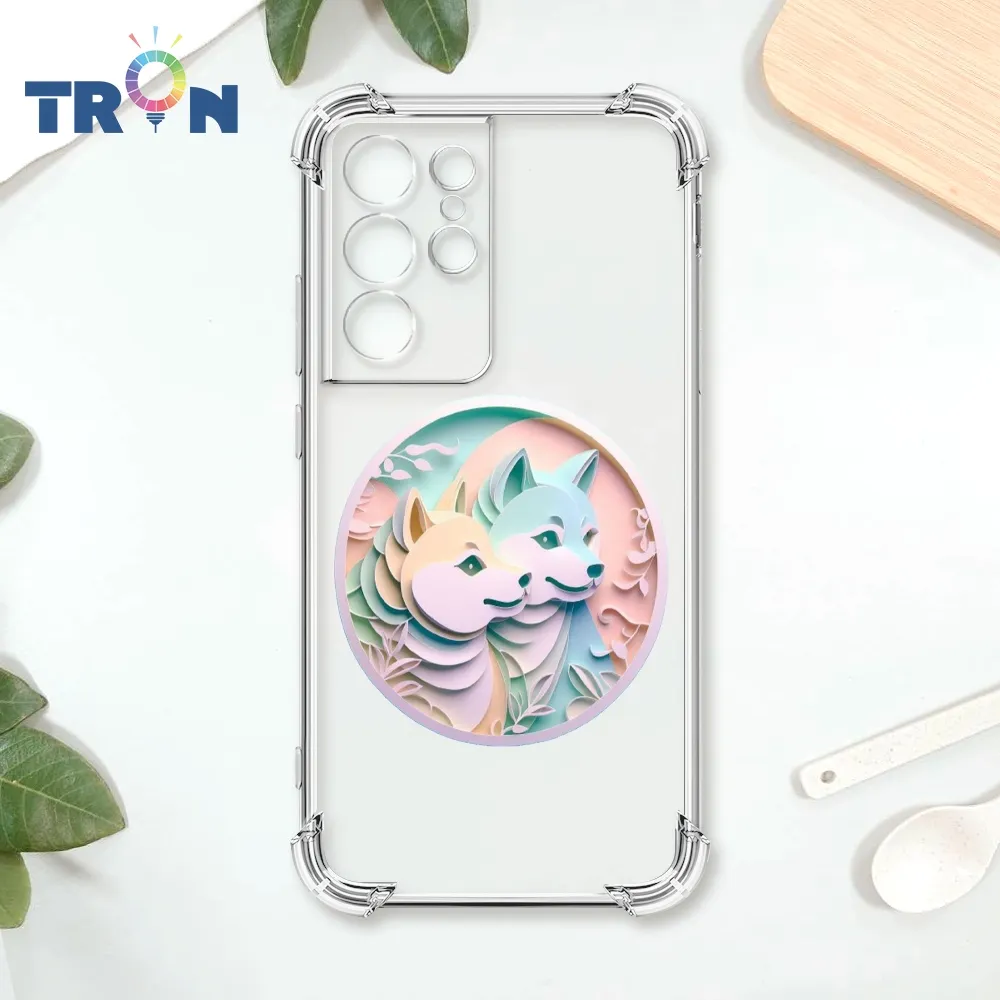 TRON 三星 S21 可愛小動物樹下乘涼 四角防摔殼 手機殼 歷史價格詳細信息