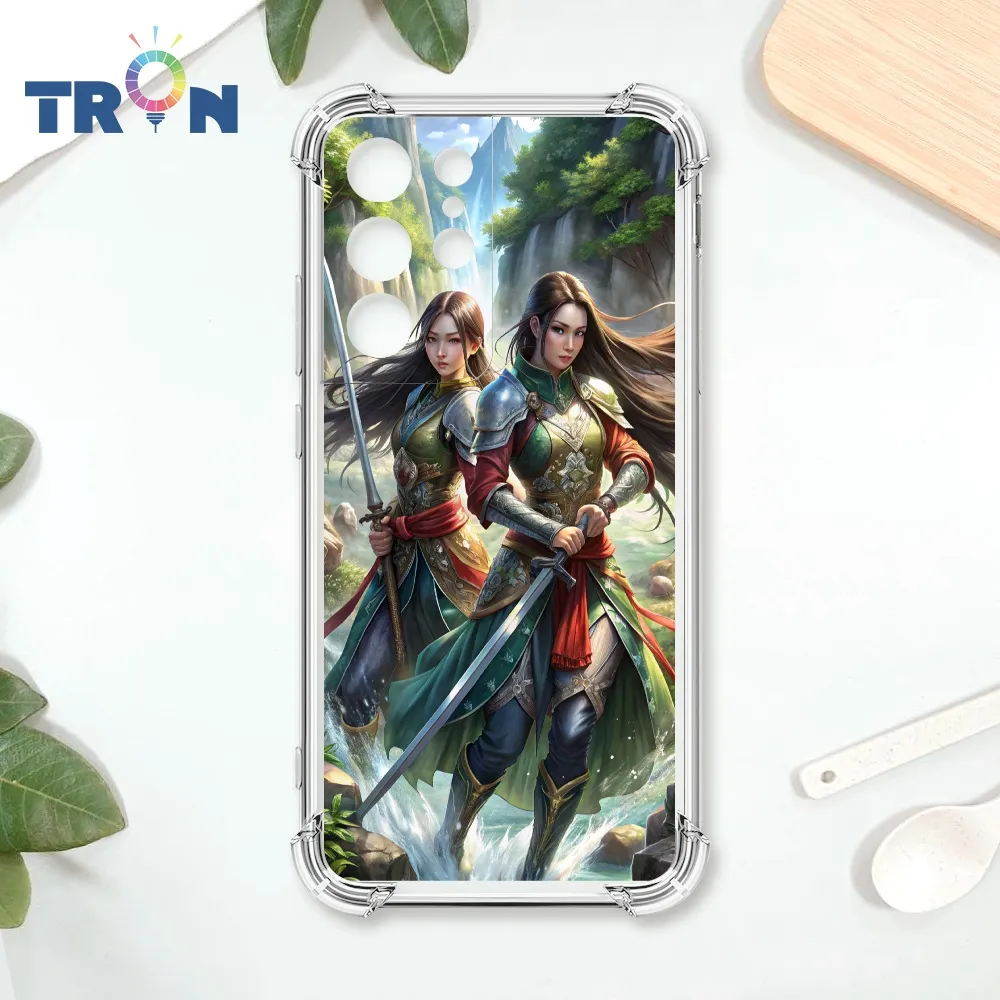 TRON 三星 S21 Ultra 手繪簡約方格紋A款 四角防摔殼 手機殼 歷史價格詳細信息