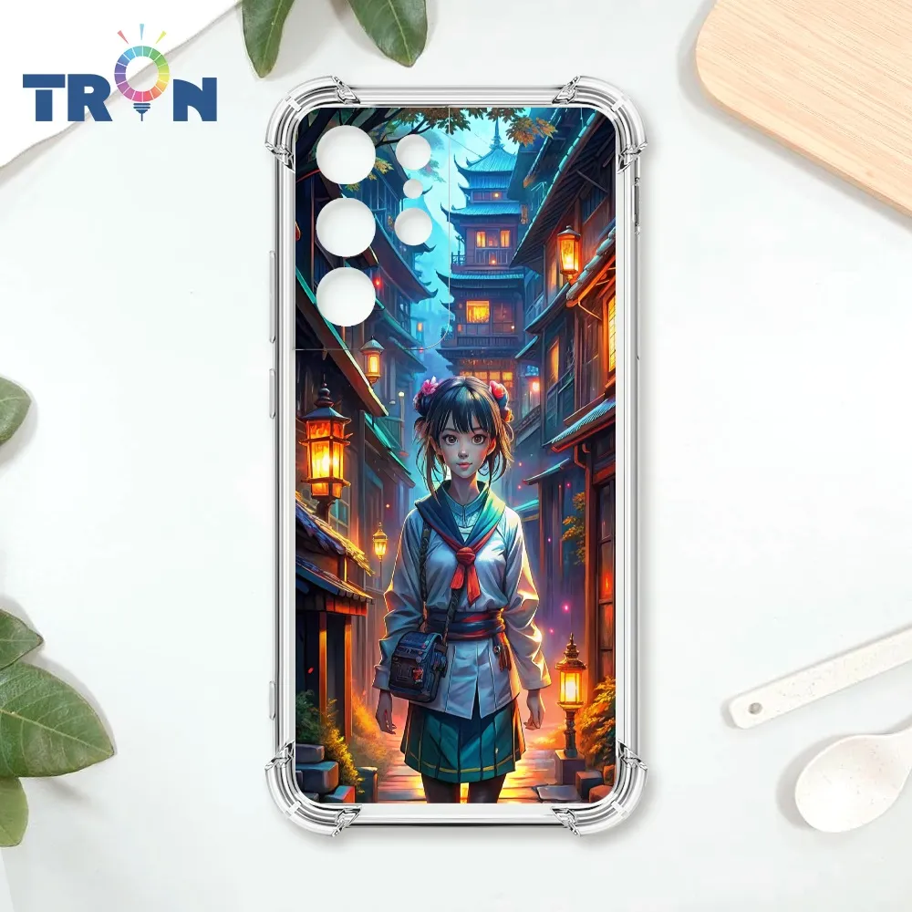 TRON 三星 S21 Ultra 手繪簡約方格紋A款 四角防摔殼 手機殼 歷史價格詳細信息