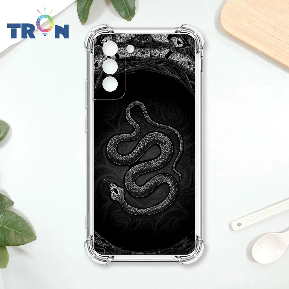 TRON 三星 S21 黑白蛇圖騰 四角防摔殼 手機殼 歷史價格詳細信息