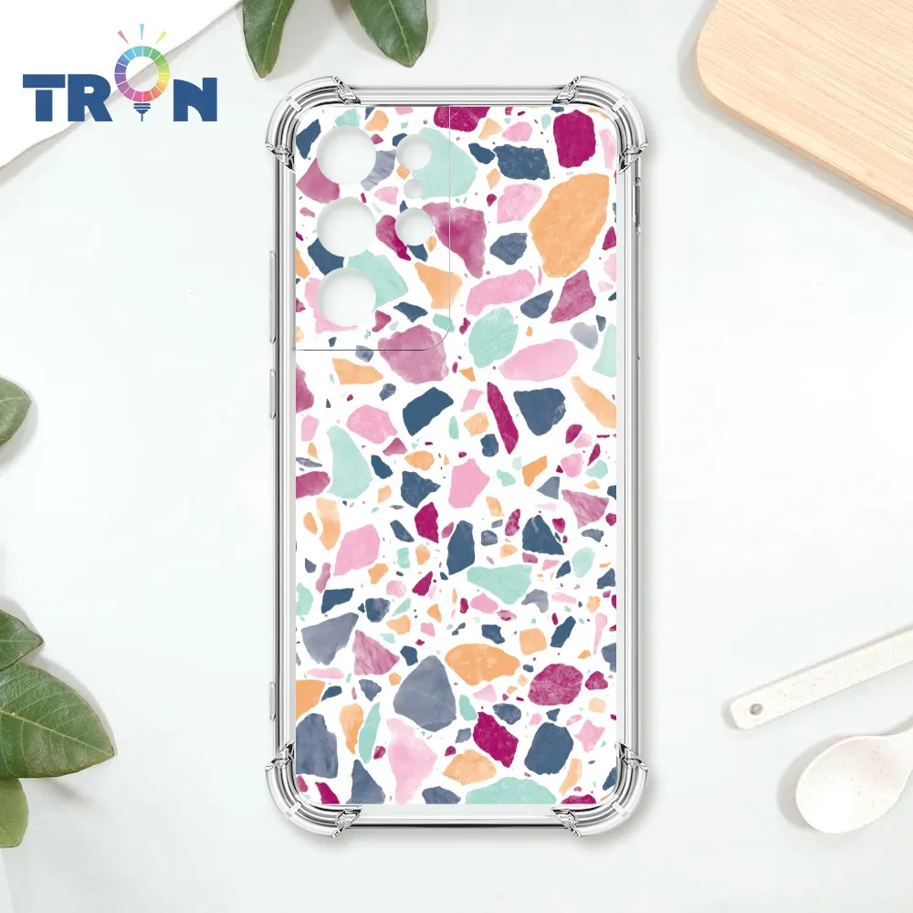 TRON 三星 S21 Ultra 幾何復古花磚E款 四角防摔殼 手機殼 歷史價格詳細信息