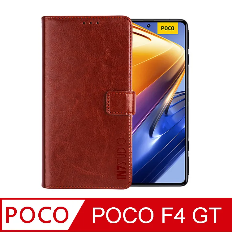 IN7 瘋馬紋 POCO M4 Pro 5G (6.6吋) 錢包式 磁扣側掀PU皮套-紅色 歷史價格詳細信息