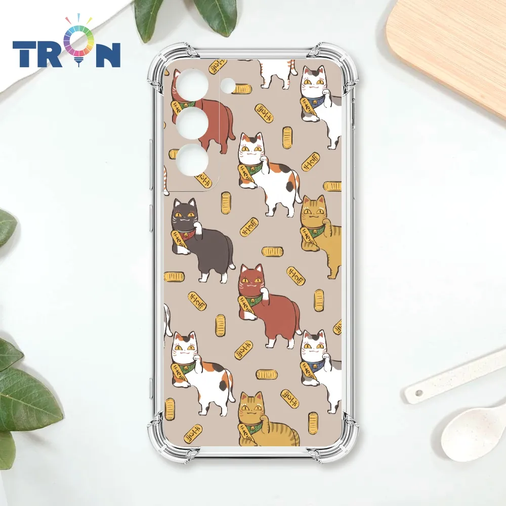 TRON 三星 S22 俄羅斯方塊招財貓全家福  載具 四角防摔殼 手機殼 歷史價格詳細信息