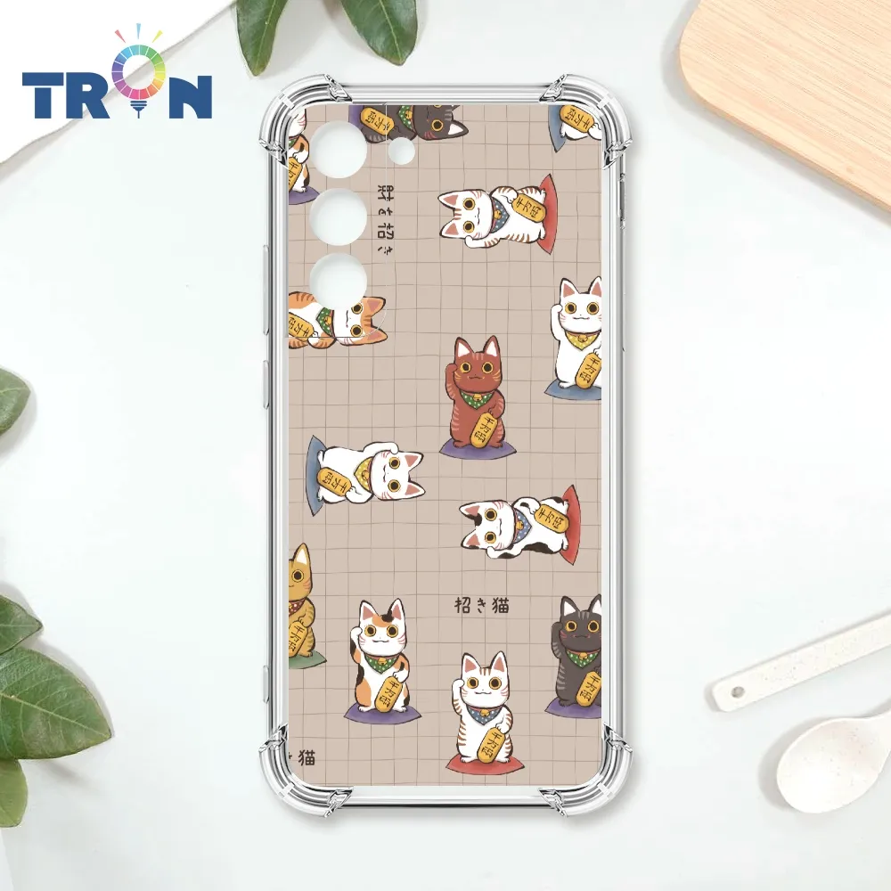 TRON 三星 S22 俄羅斯方塊招財貓全家福  載具 四角防摔殼 手機殼 歷史價格詳細信息