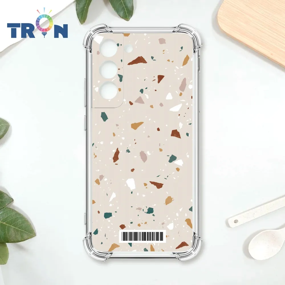 TRON 三星 S22 彩色幾何透明磨石子A款 四角防摔殼 手機殼 歷史價格詳細信息