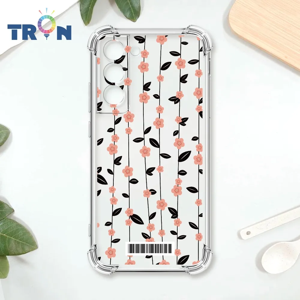 TRON 三星 S22 條紋透明小花C款 四角防摔殼 手機殼 歷史價格詳細信息