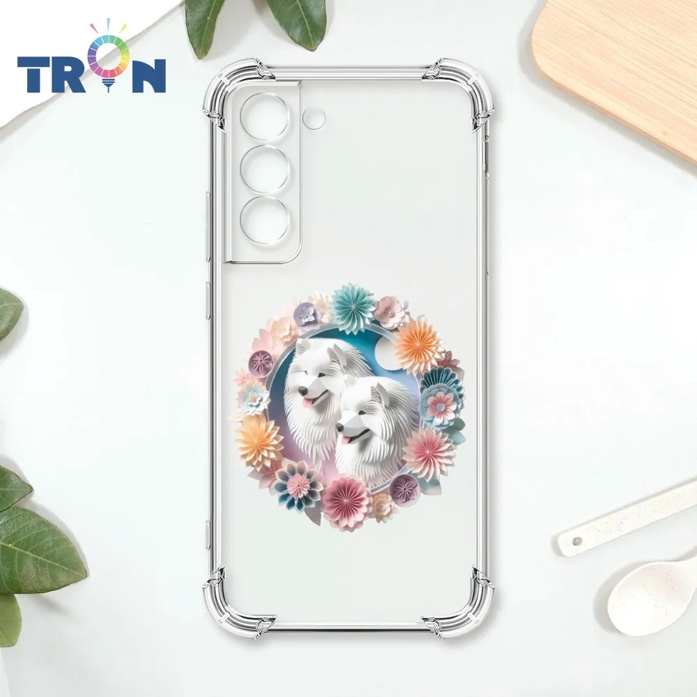 TRON 三星 S22 可愛紙雕薩摩耶  載具 四角防摔殼 手機殼 歷史價格詳細信息