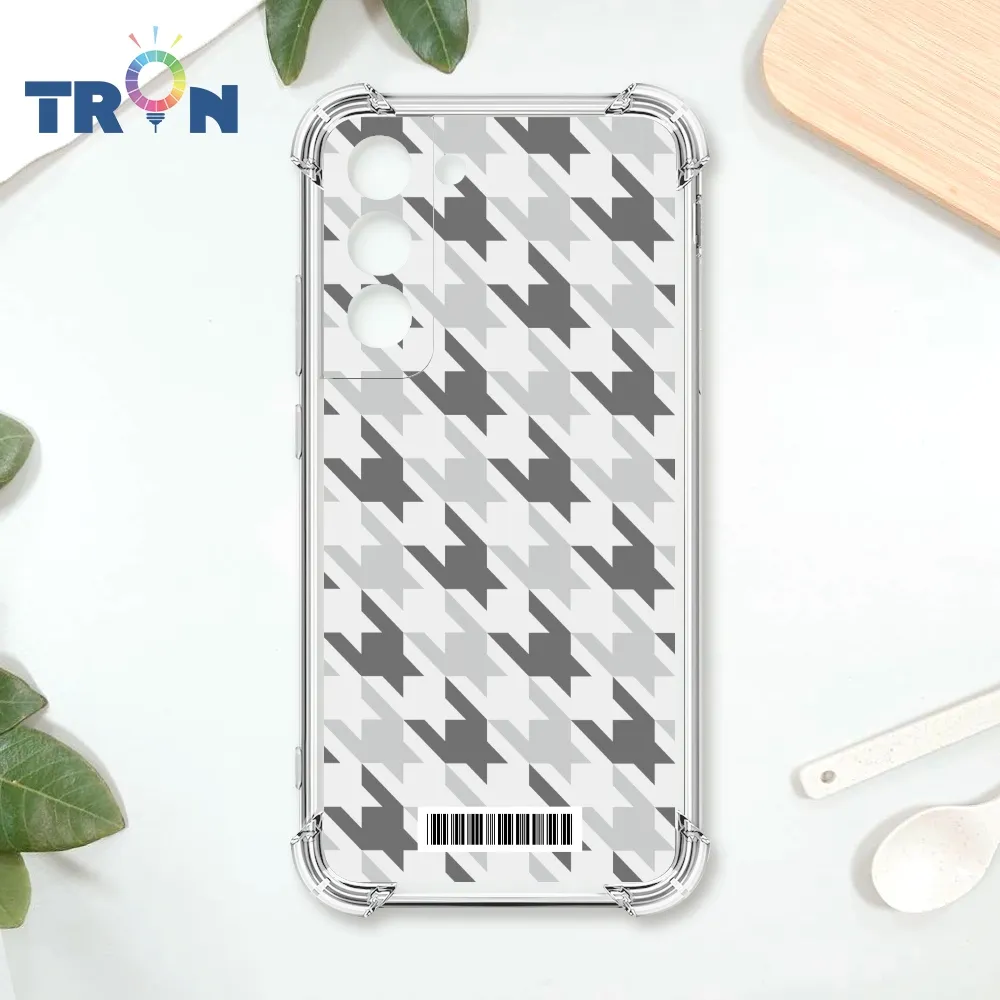 TRON 三星 S22 三色千鳥紋 四角防摔殼 手機殼 歷史價格詳細信息