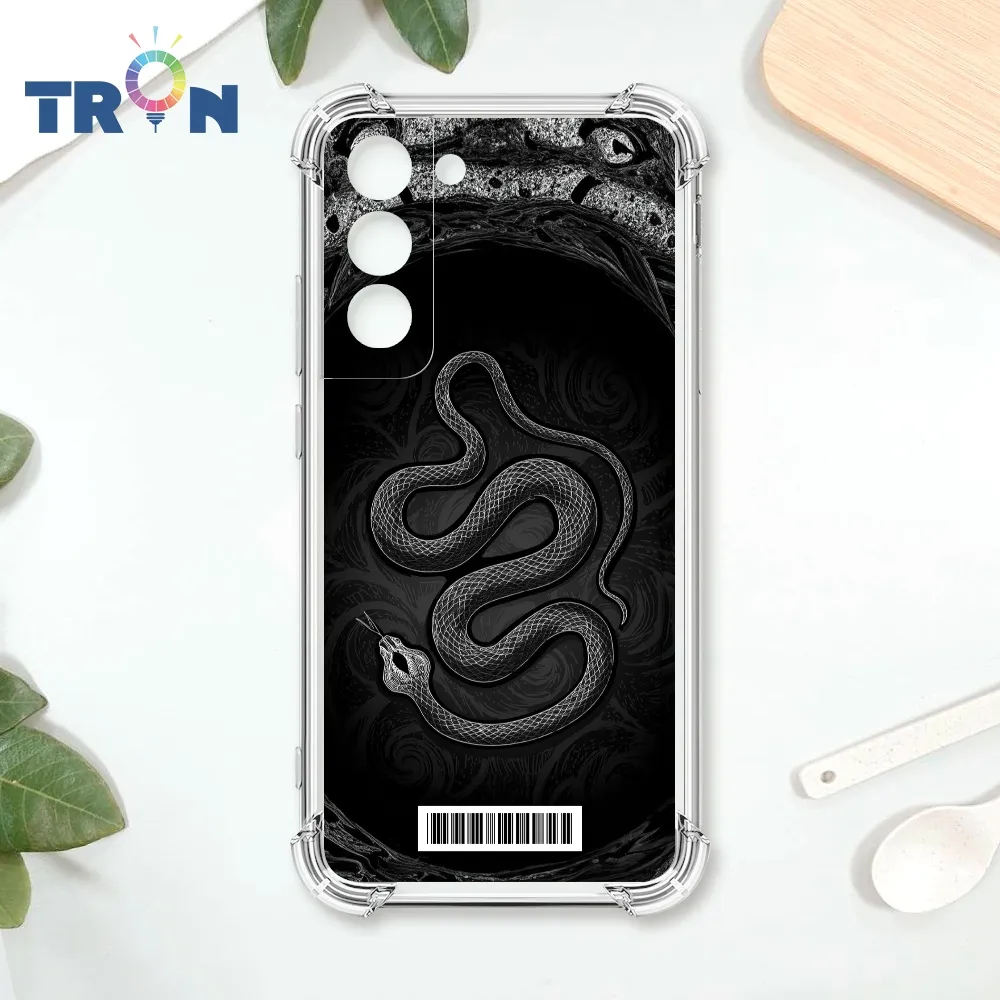 TRON 三星 S22 黑白蛇圖騰 四角防摔殼 手機殼 歷史價格詳細信息
