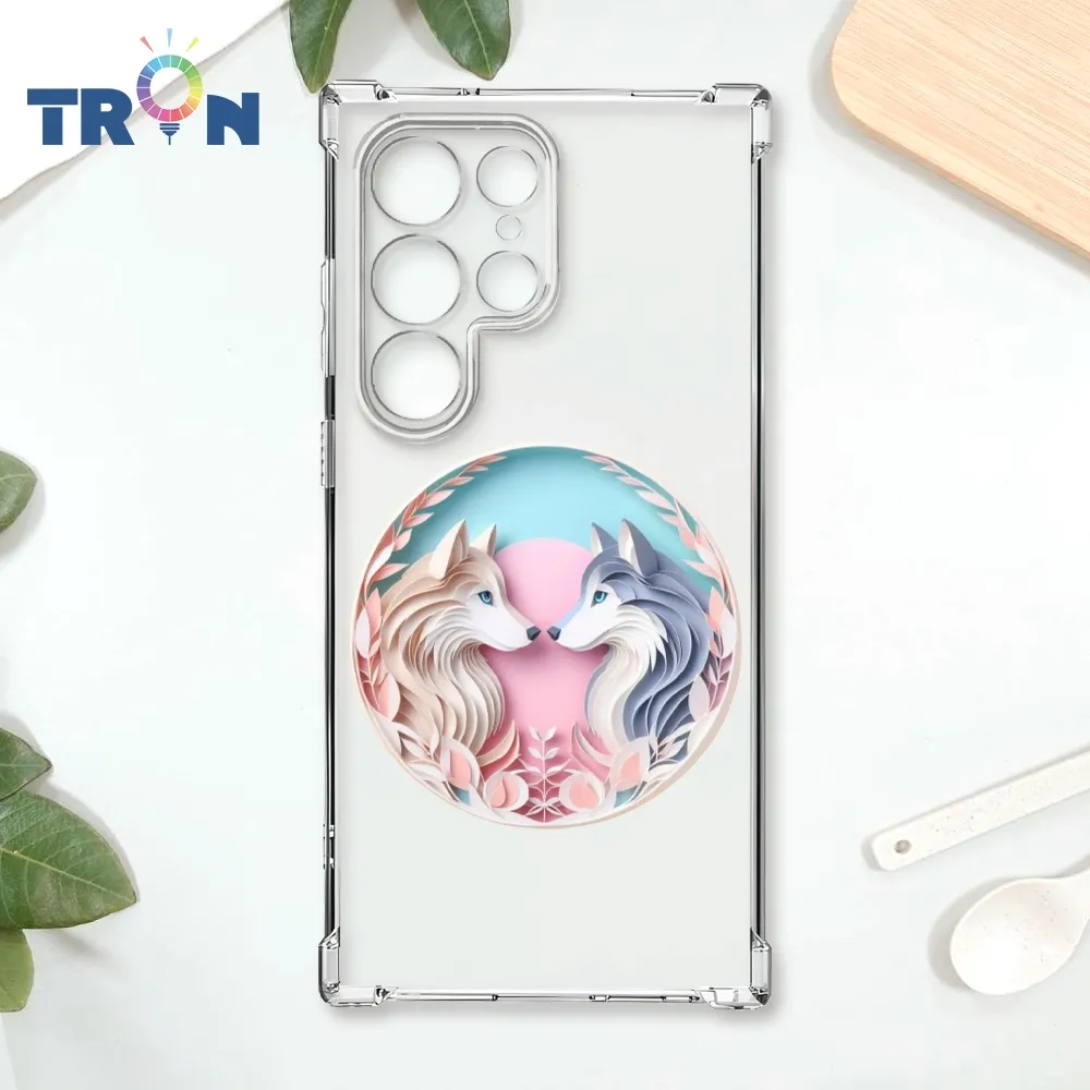 TRON 三星 S22 Ultra 可愛紙雕貴賓狗 四角防摔殼 手機殼 歷史價格詳細信息
