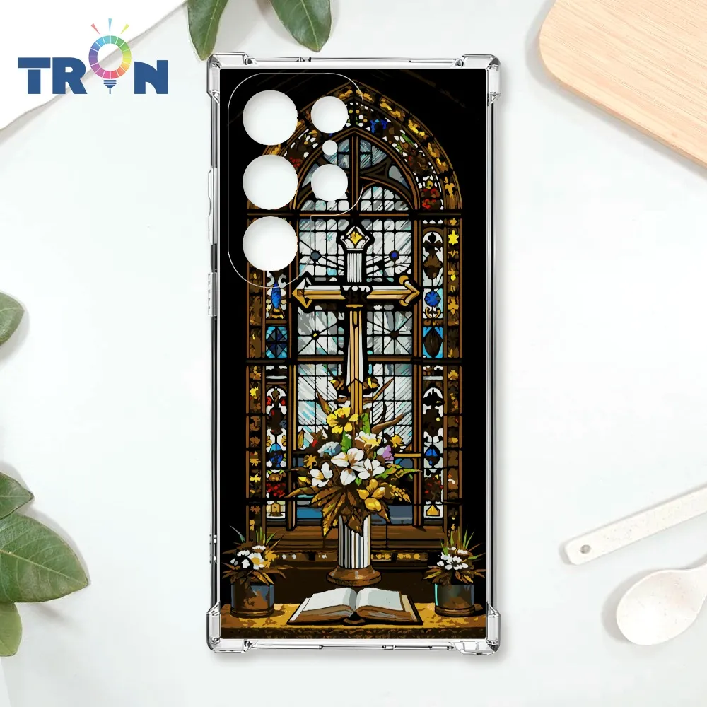 TRON 三星 S22 Ultra 十字架華麗金光閃閃 四角防摔殼 手機殼 歷史價格詳細信息