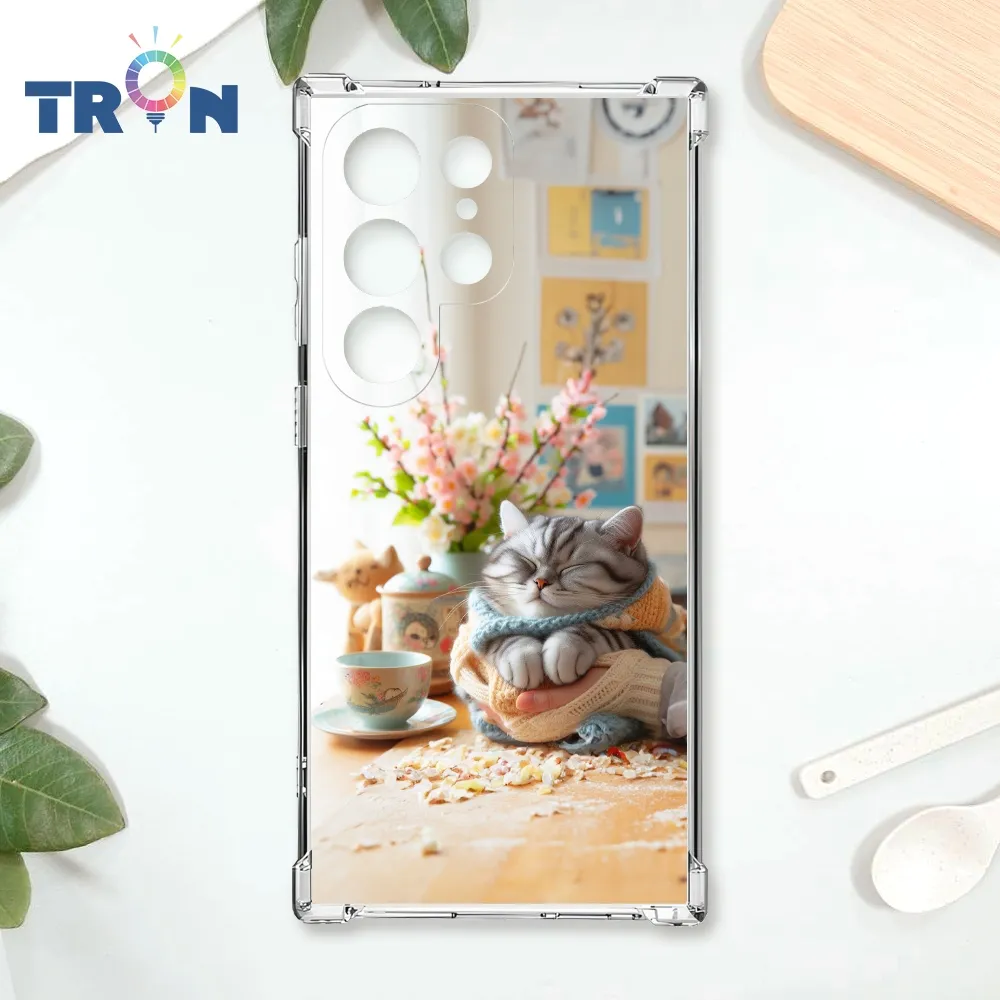 TRON 三星 S22 Ultra 貓咪的衣櫥單圖 四角防摔殼 手機殼 歷史價格詳細信息