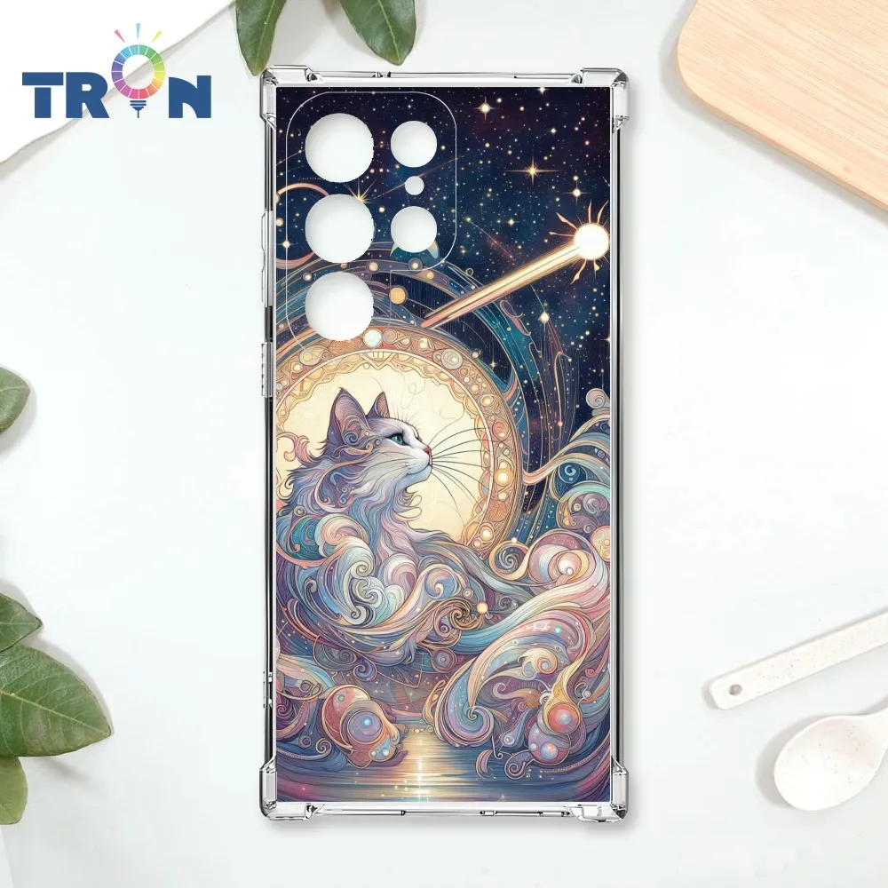 TRON 三星 S22 Ultra 貓咪的衣櫥單圖 四角防摔殼 手機殼 歷史價格詳細信息