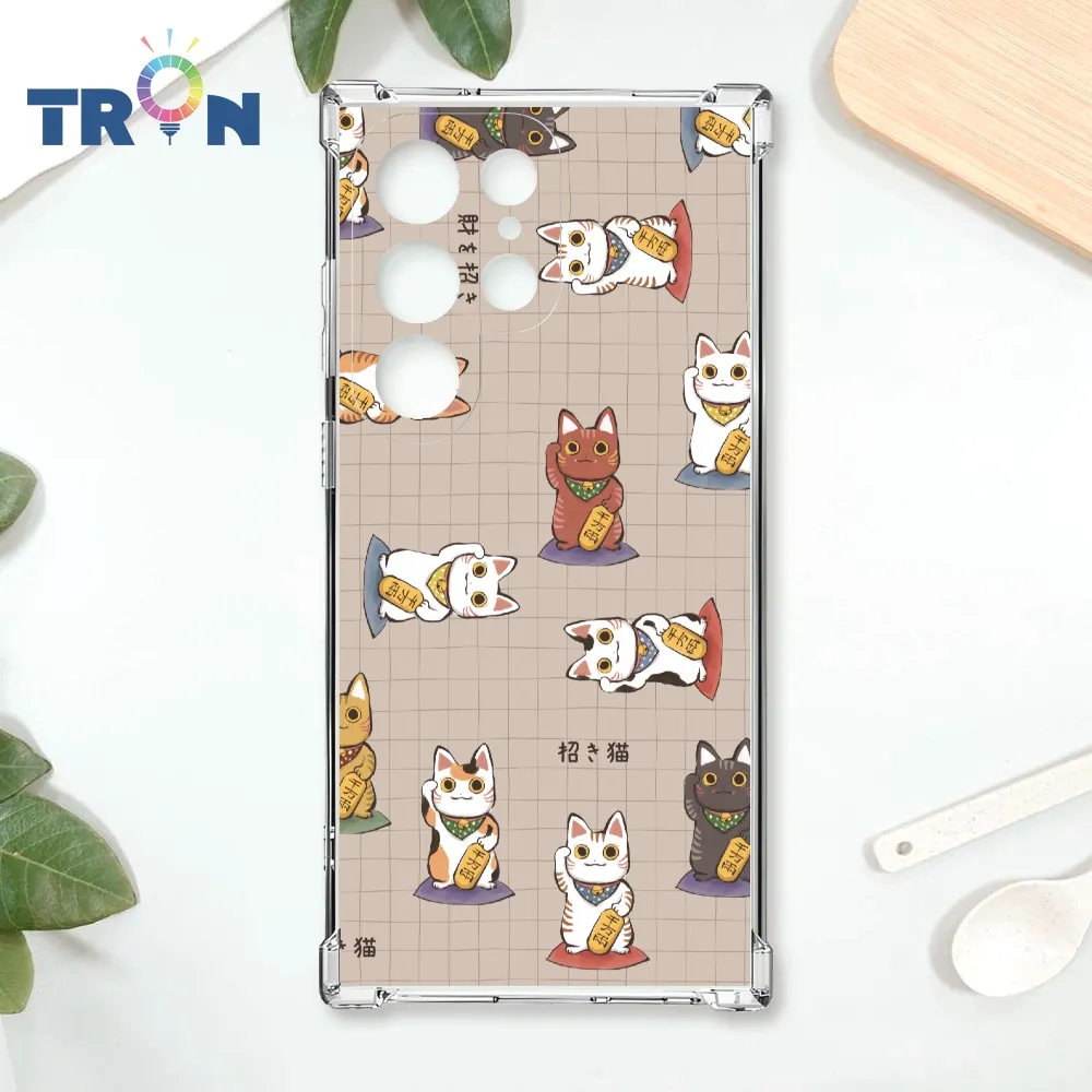 TRON 三星 S22 Ultra 貓咪的衣櫥單圖 四角防摔殼 手機殼 歷史價格詳細信息