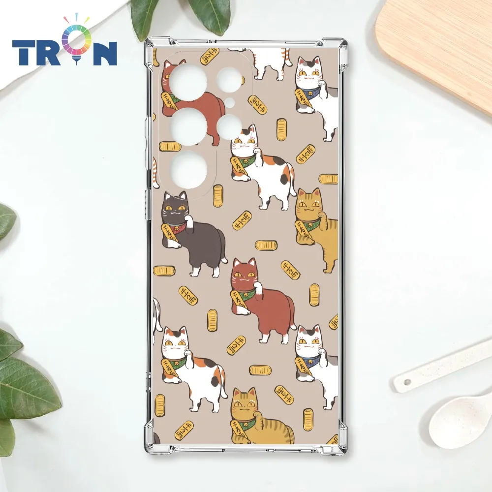 TRON 三星 S22 Ultra 俄羅斯方塊招財貓經典系列 四角防摔殼 手機殼 歷史價格詳細信息
