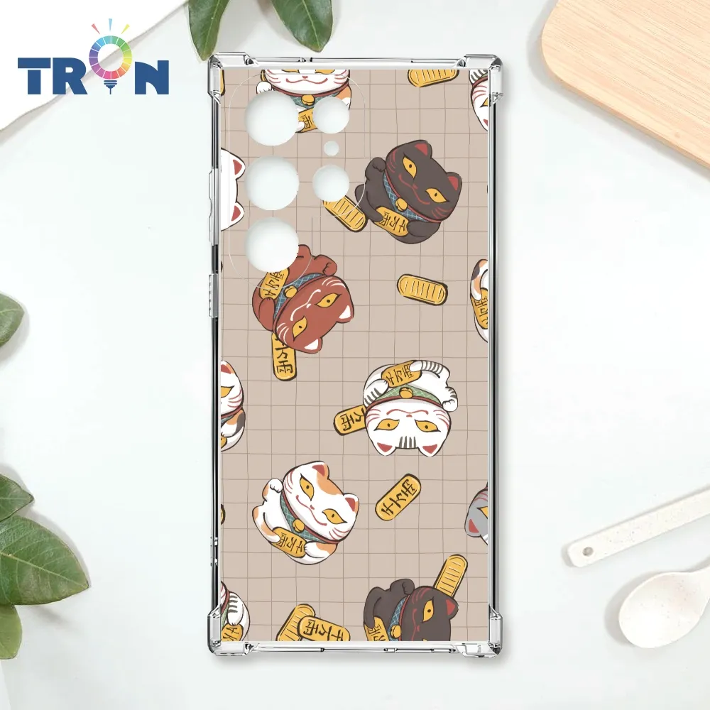 TRON 三星 S22 Ultra 俄羅斯方塊招財貓經典系列 四角防摔殼 手機殼 歷史價格詳細信息