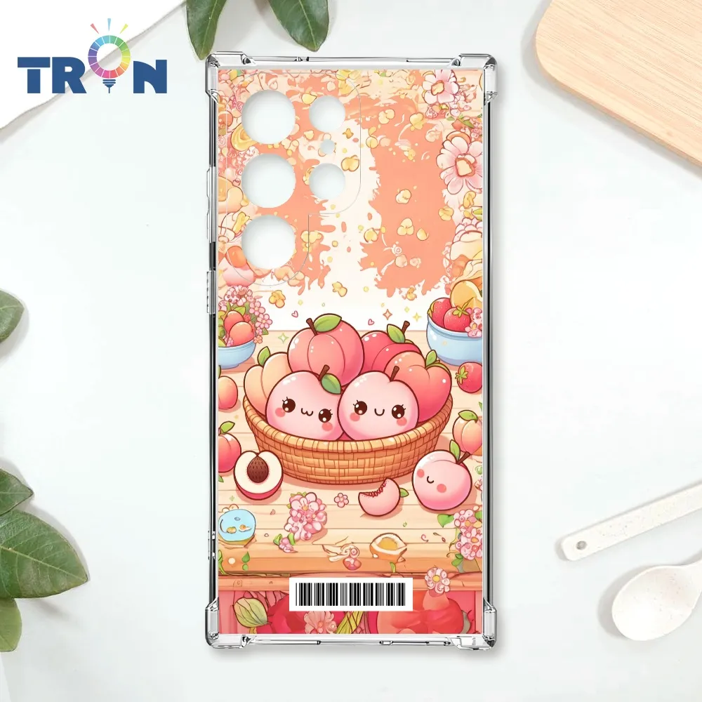 TRON 三星 S22 Ultra 2顆快樂的水蜜桃 四角防摔殼 手機殼 歷史價格詳細信息