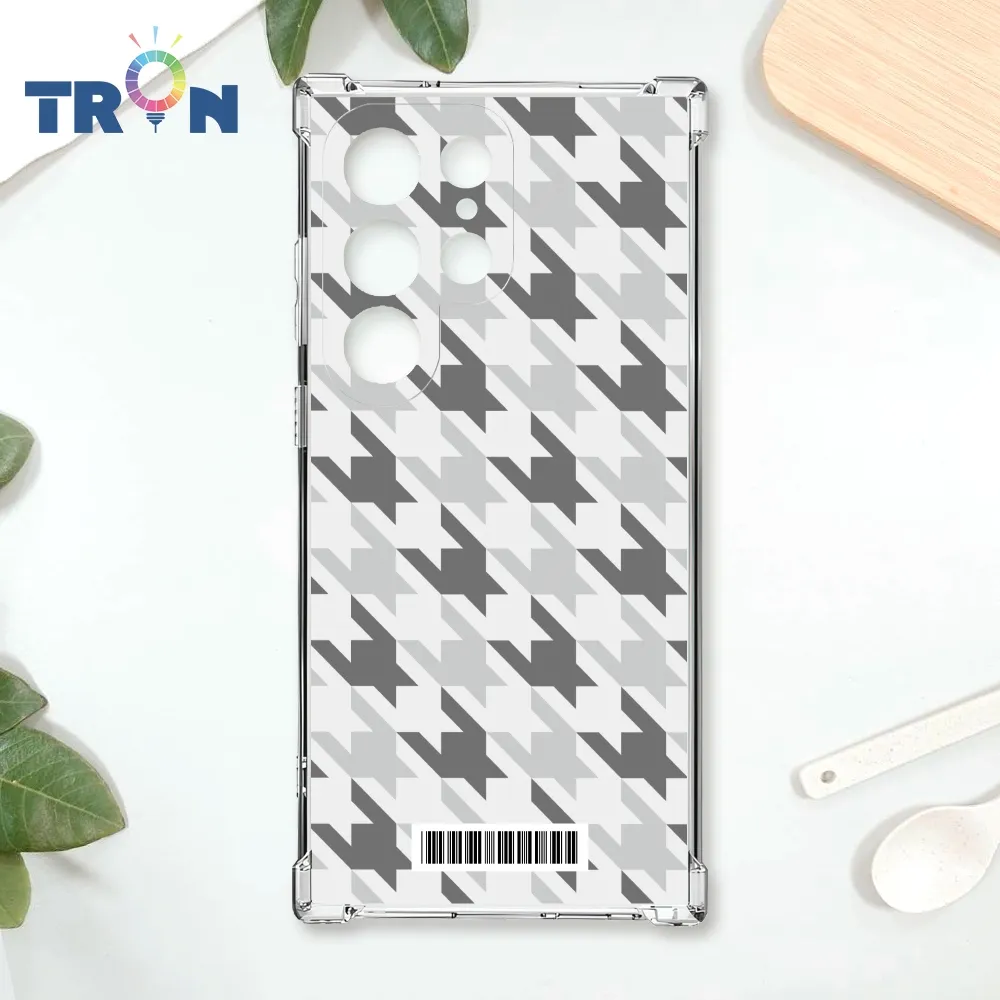 TRON 三星 S22 三色千鳥紋 四角防摔殼 手機殼 歷史價格詳細信息