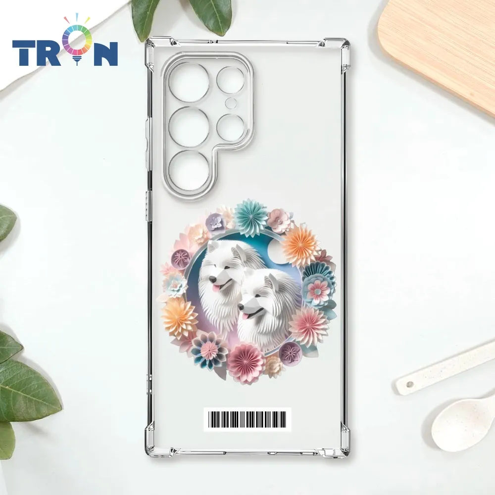 TRON 三星 S22 可愛紙雕薩摩耶  載具 四角防摔殼 手機殼 歷史價格詳細信息