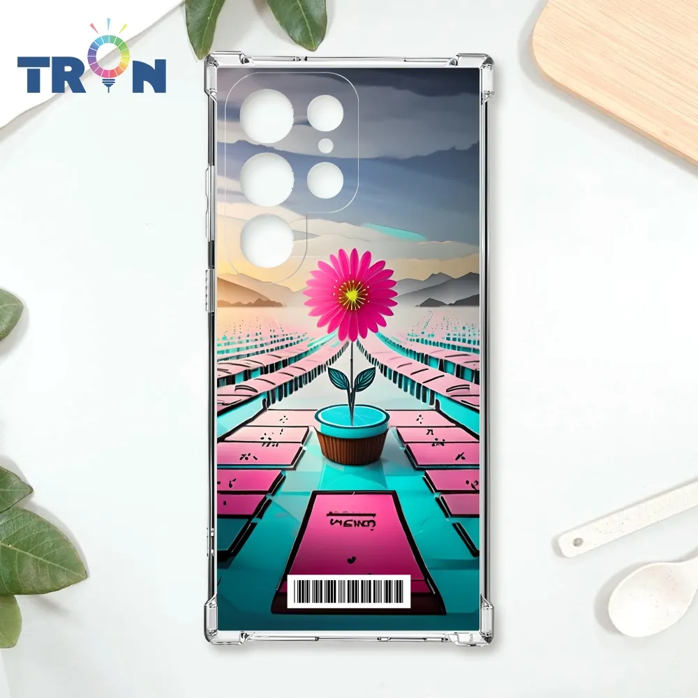 TRON 三星 S22 藍色漸層印度Henna幸運祝福圖騰 四角防摔殼 手機殼 歷史價格詳細信息