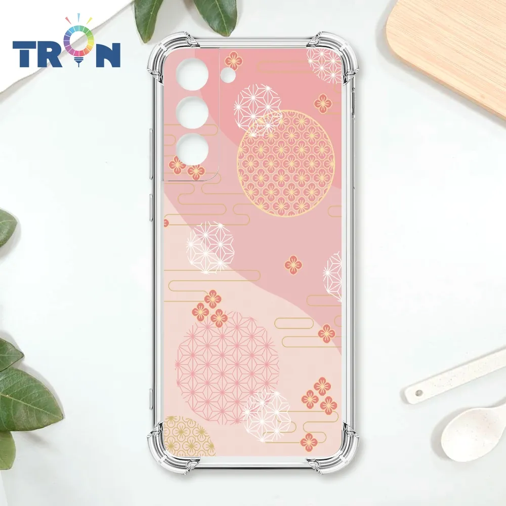 TRON 三星 S22 PLUS 圓形復古山水畫系列 四角防摔殼 手機殼 歷史價格詳細信息