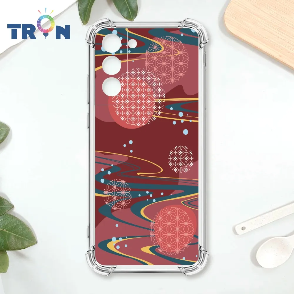 TRON 三星 S22 PLUS 圓形復古山水畫系列 四角防摔殼 手機殼 歷史價格詳細信息