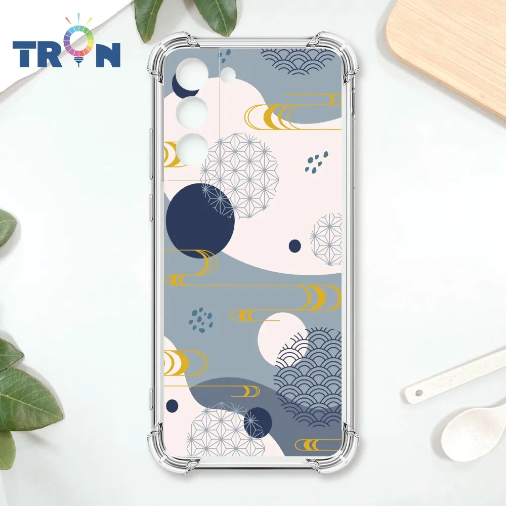 TRON 三星 S22 PLUS 圓形復古山水畫系列 四角防摔殼 手機殼 歷史價格詳細信息