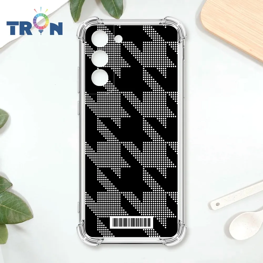 TRON 三星 S22 幾何圓點千鳥紋  載具 四角防摔殼 手機殼 歷史價格詳細信息