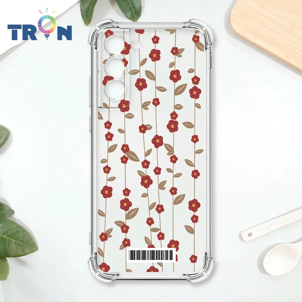 TRON 三星 S22 條紋透明小花C款 四角防摔殼 手機殼 歷史價格詳細信息