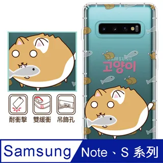 反骨創意 三星 Note、S系列 彩繪防摔手機殼-老虎老鼠 歷史價格詳細信息