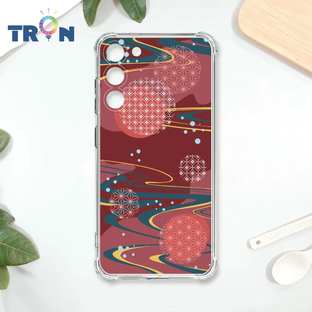 TRON 三星 S23  圓形復古山水畫系列  載具 四角防摔殼 手機殼 歷史價格詳細信息