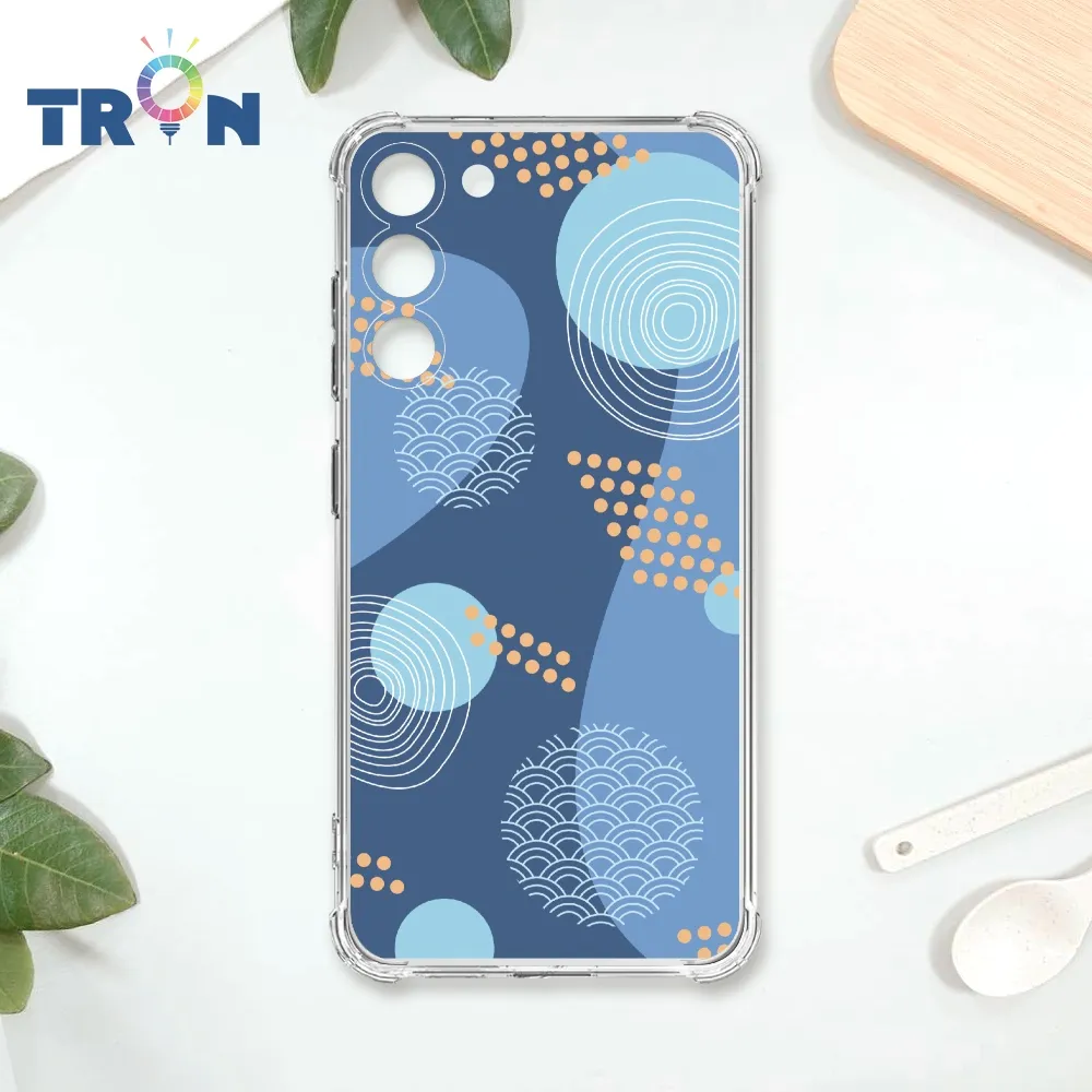TRON 三星 S23  圓形復古山水畫系列  載具 四角防摔殼 手機殼 歷史價格詳細信息