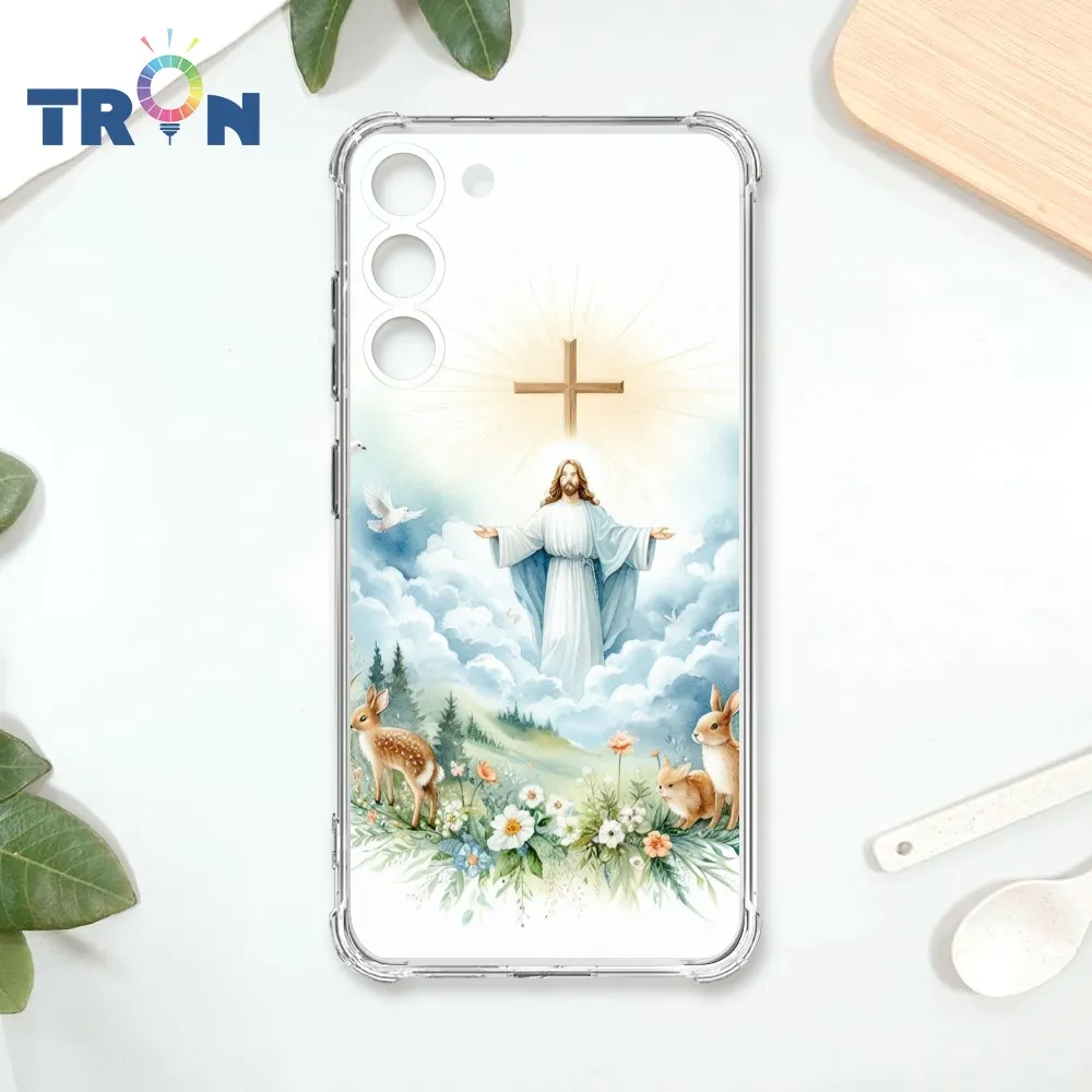 TRON 三星 S23  耶穌水彩  載具 四角防摔殼 手機殼 歷史價格詳細信息
