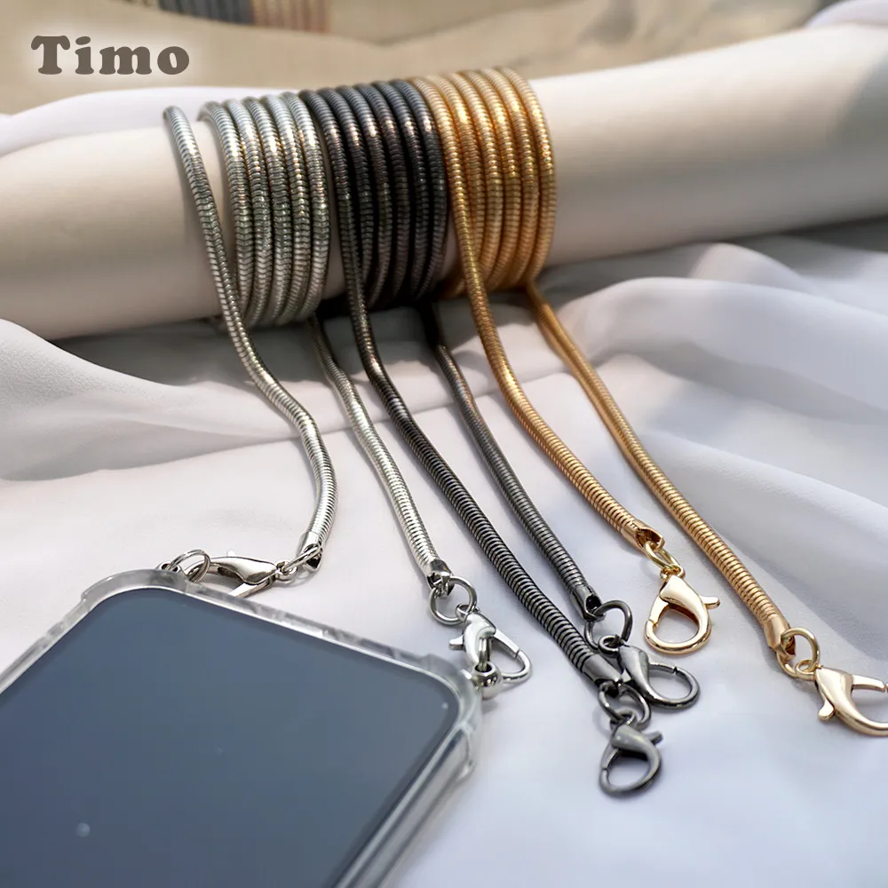 【Timo】斜背頸掛鏈帶-簡約細皮繩款 歷史價格詳細信息