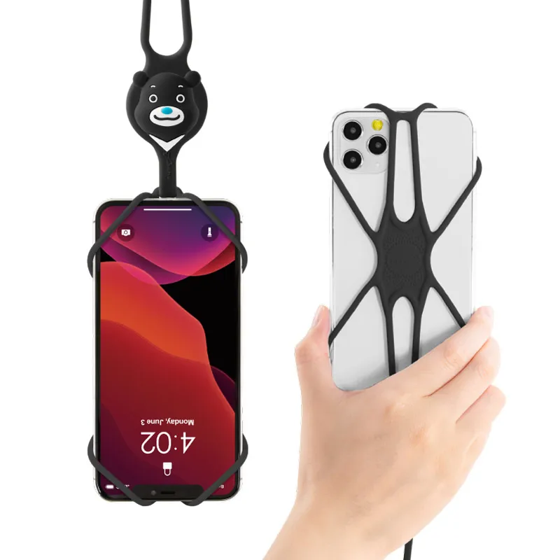 【BONE】頸掛手機綁 - 熊寶  手機吊繩 戶外 旅行周邊 收納 防摔 IPHONE Android 歷史價格詳細信息
