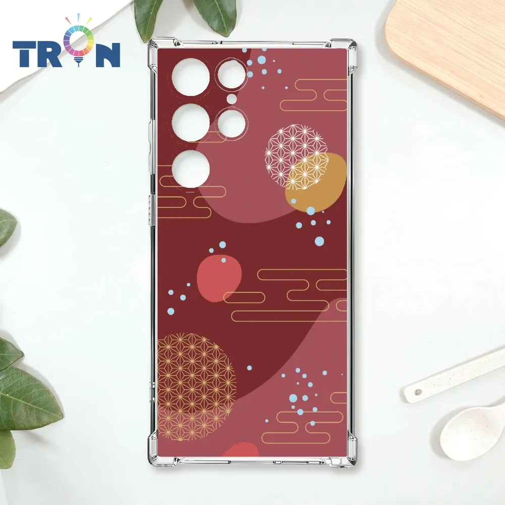 TRON 三星 S24 Ultra 日系和風圓點律動系列  載具 四角防摔殼 手機殼 歷史價格詳細信息
