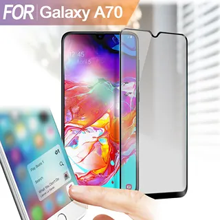 Xmart for 三星 Samsung Galaxy A70 超透滿版 2.5D 鋼化玻璃貼-黑 歷史價格詳細信息