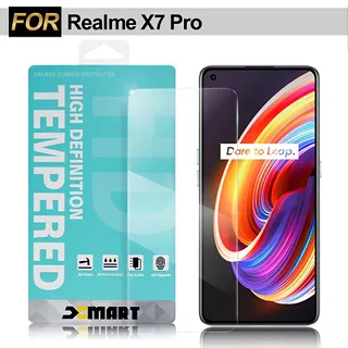 Xmart for Realme X7 Pro 薄型9H鋼化玻璃保護貼 歷史價格詳細信息