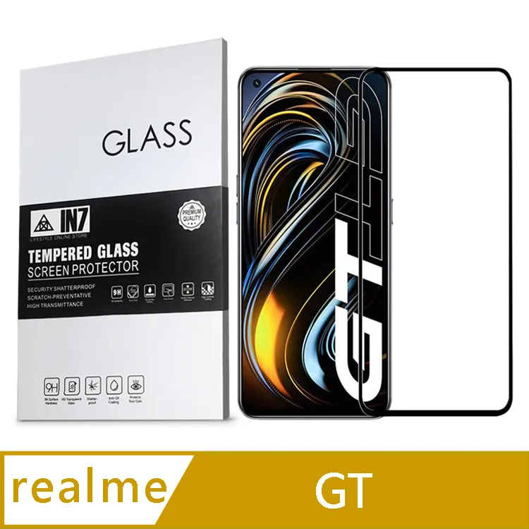 realme 6  2.5D曲面滿版 9H防爆鋼化玻璃保護貼 黑色 歷史價格詳細信息