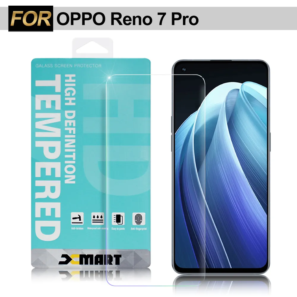 OPPO Reno8 Pro 非滿版 透明 高清 9H 玻璃 鋼化膜 手機 保護貼 OPPOReno8Pro保護貼 歷史價格詳細信息