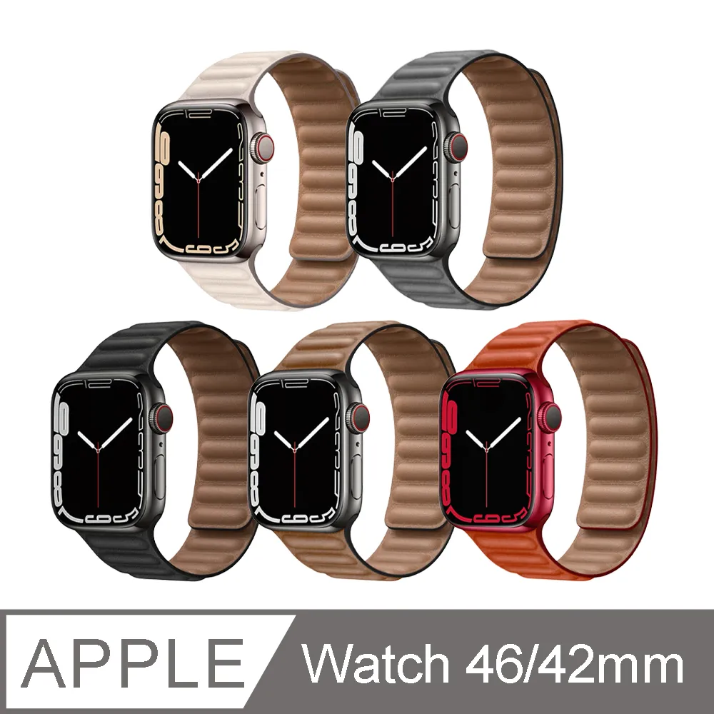 Apple Watch 錶帶 磁性鏈紋 手錶錶帶 適用蘋果手錶 38/40/41mm - 淺卡其 歷史價格詳細信息